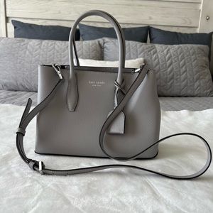 Kate Spade light grey crossbody